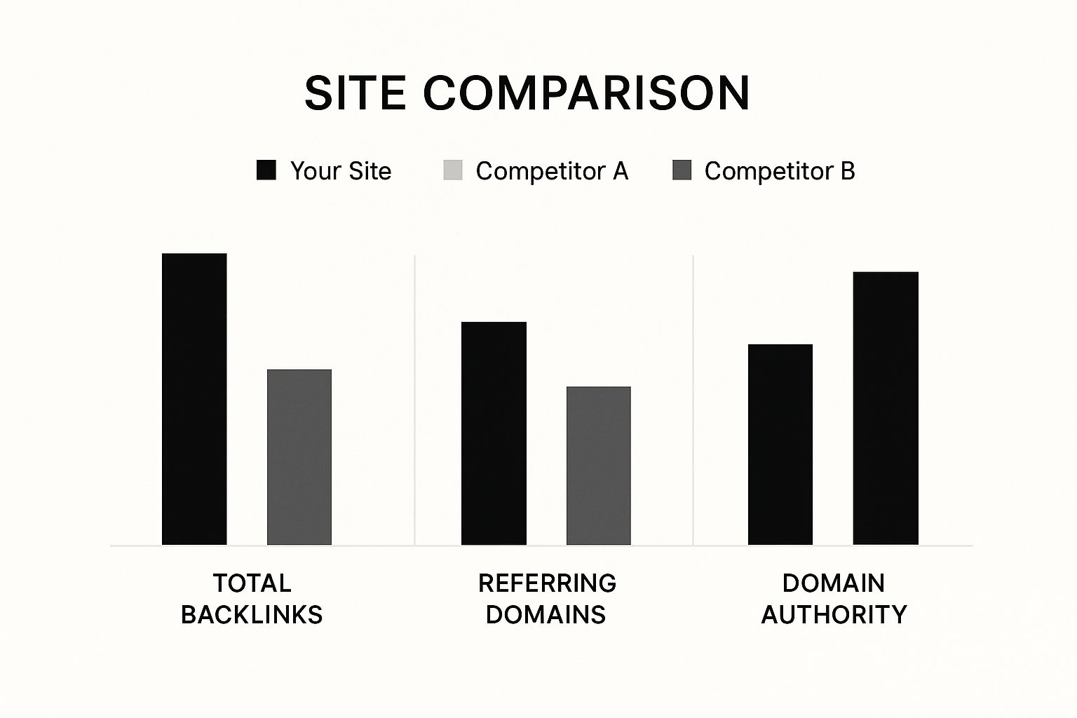 Infographic about seo competitor analysis
