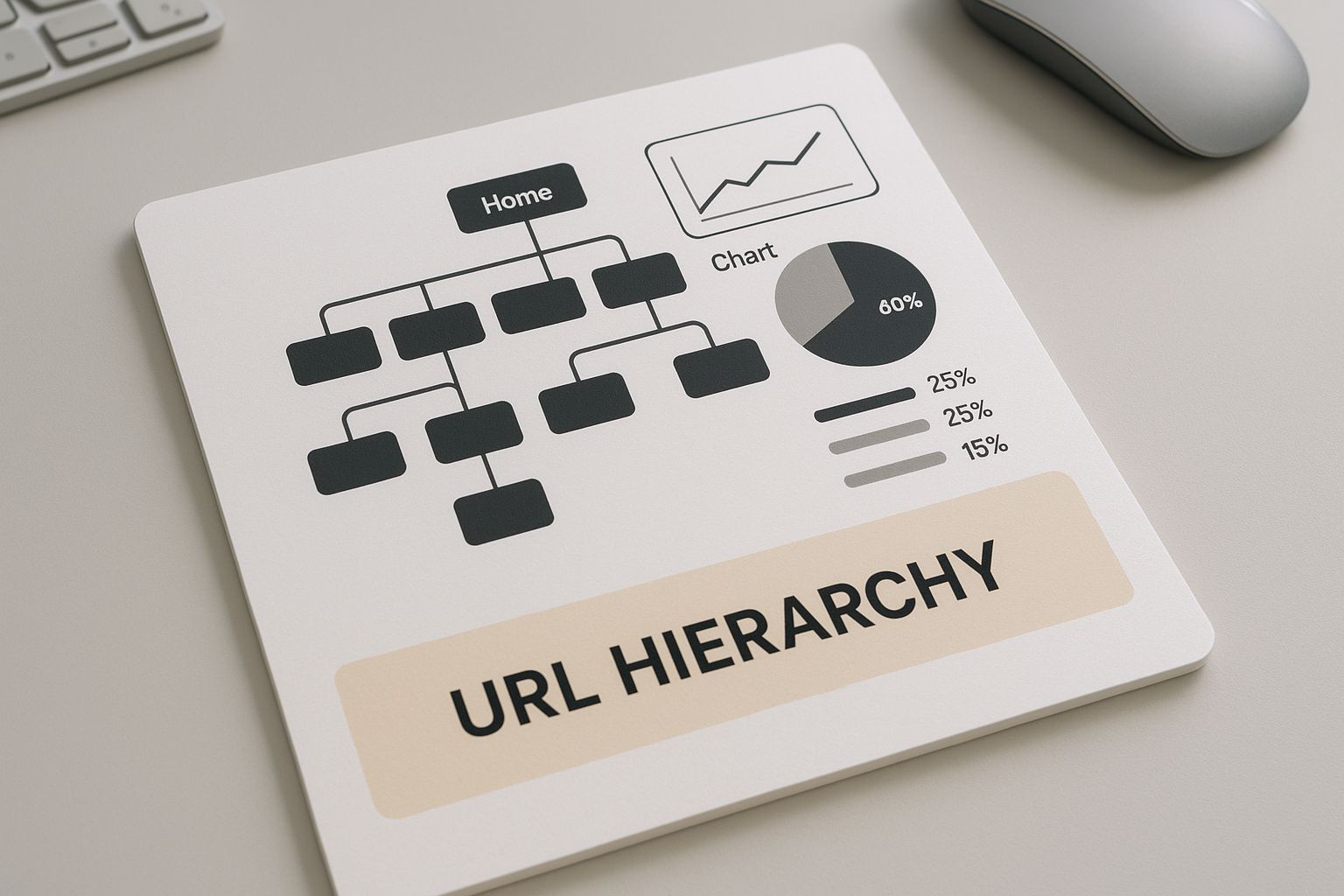Infographic about seo website structure