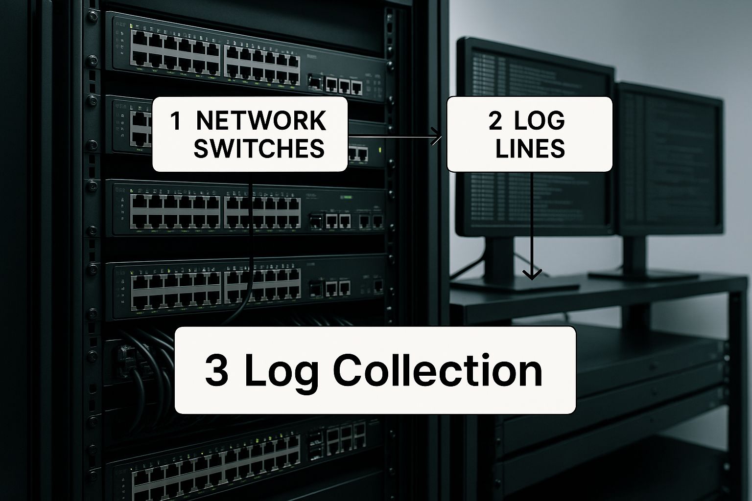 Infographic about analyze log file
