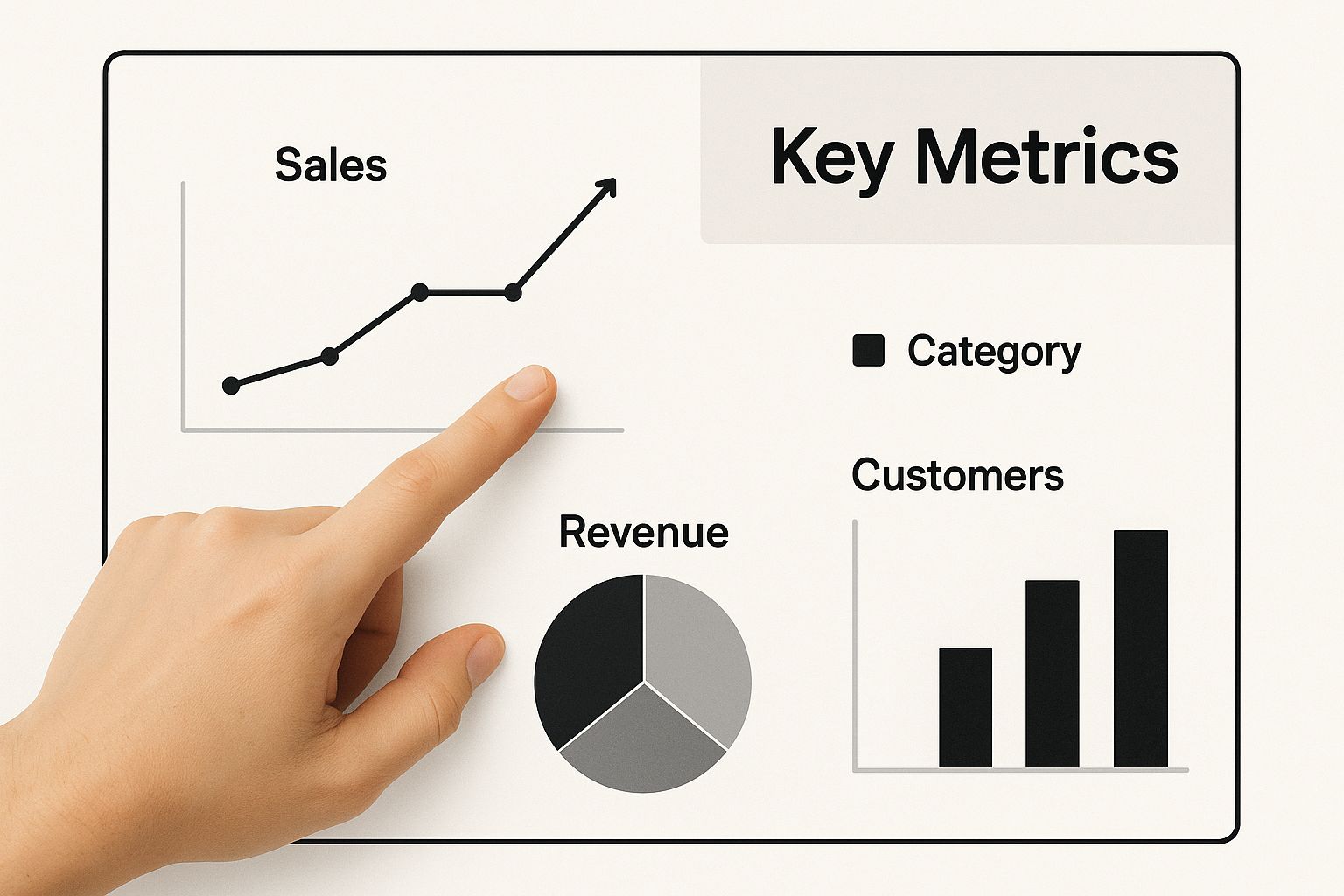 Infographic about how to create seo reports