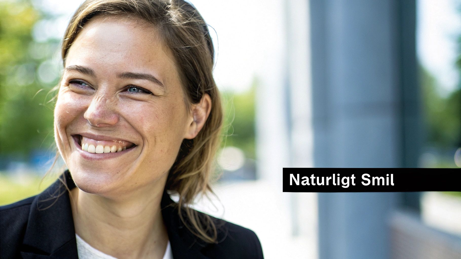 Natural and Confident Facial Expression