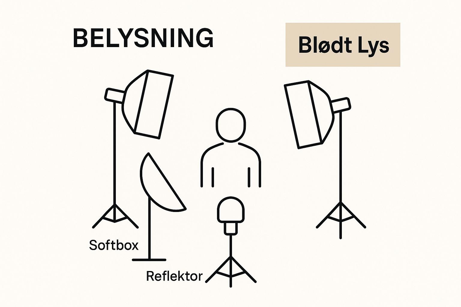 Infographic about portrætfotograf