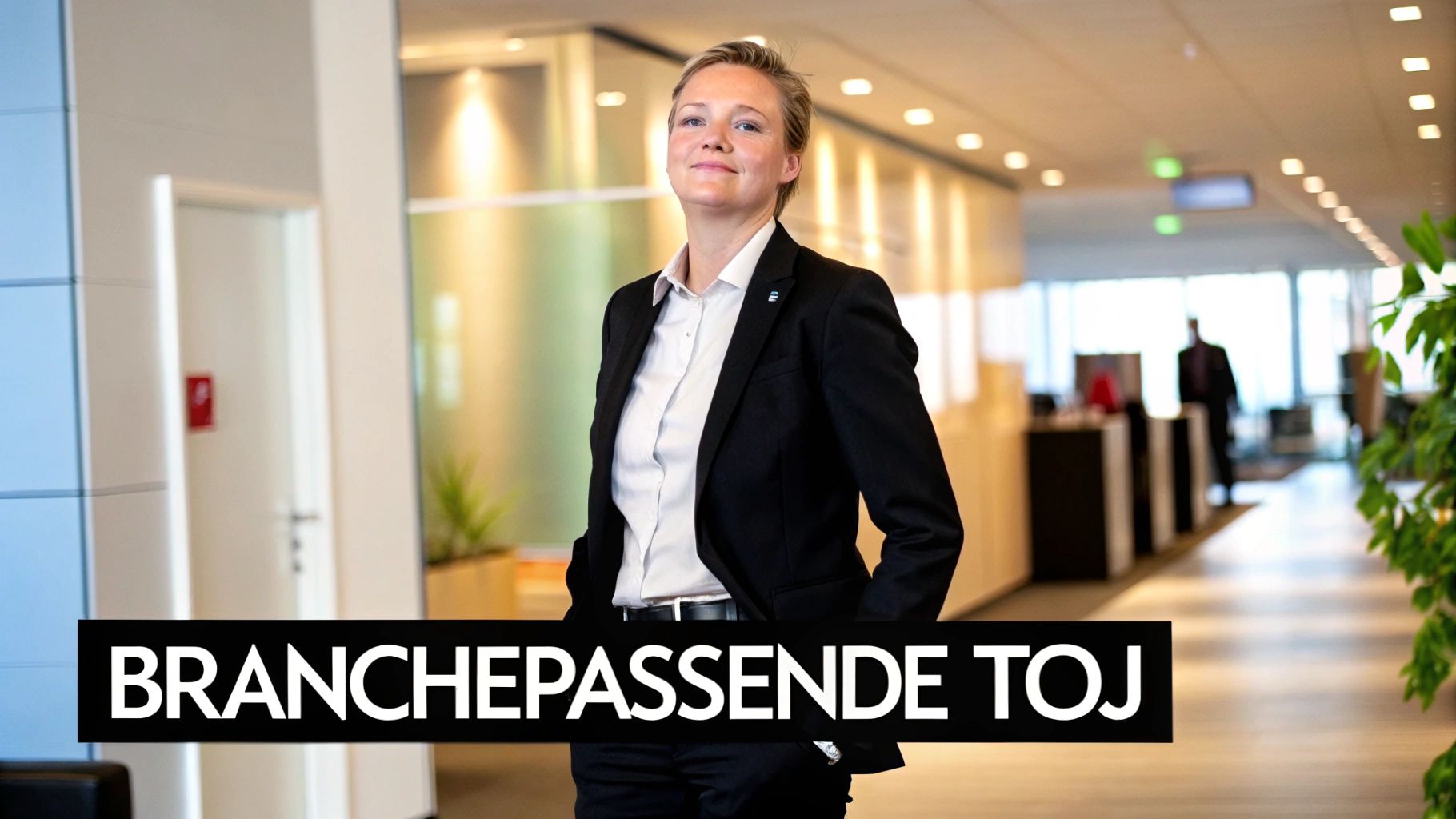 Påklædning der matcher branchen