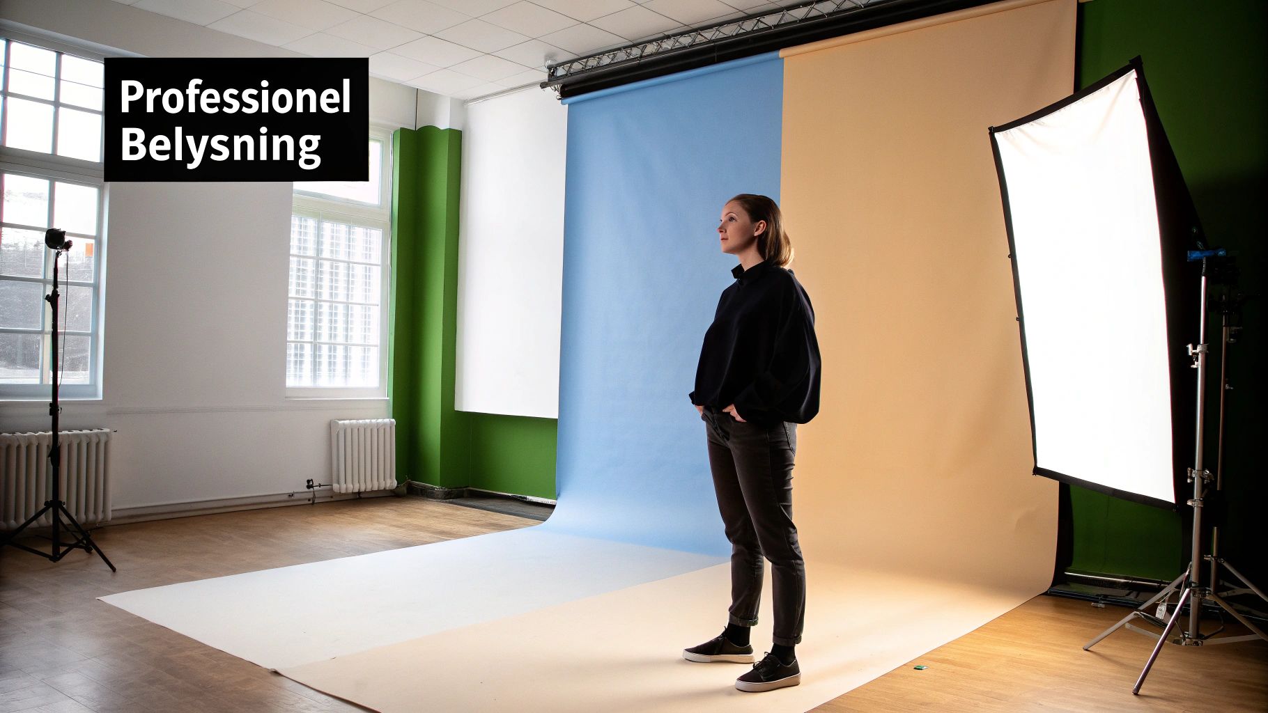 Professional Lighting and Clear Image Quality