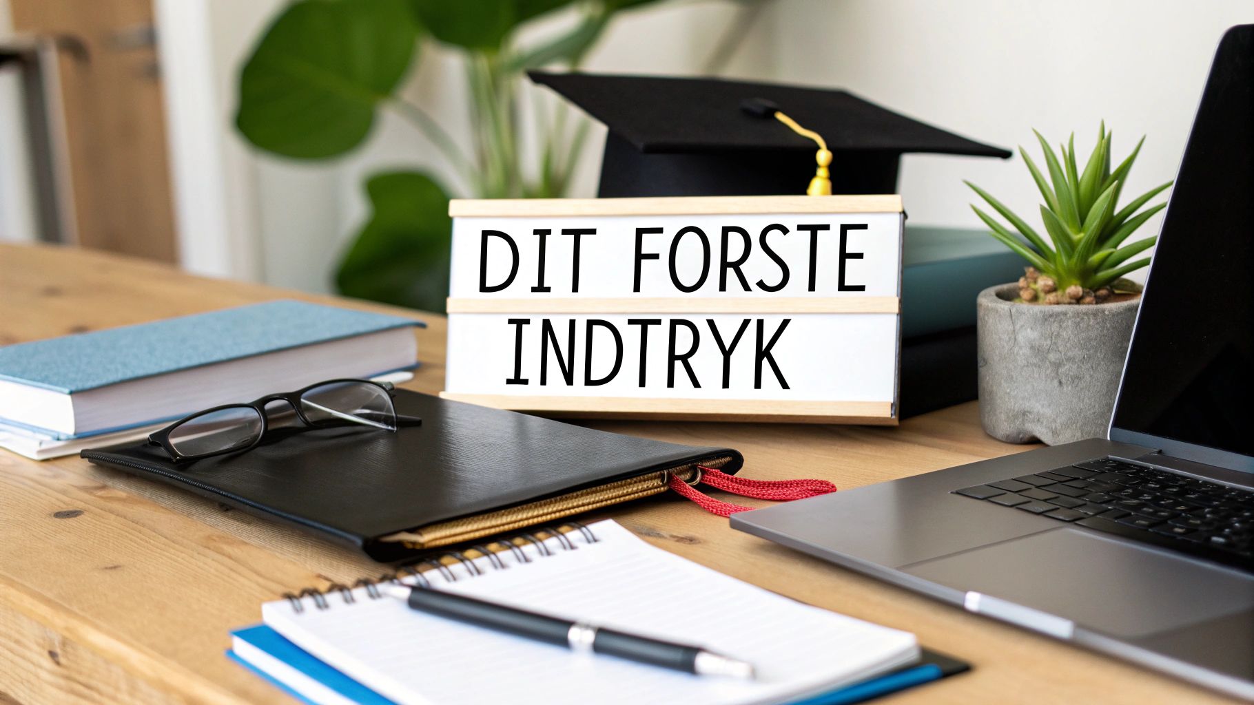 Ansøgning nyuddannet: Sådan laver du dit første indtryk