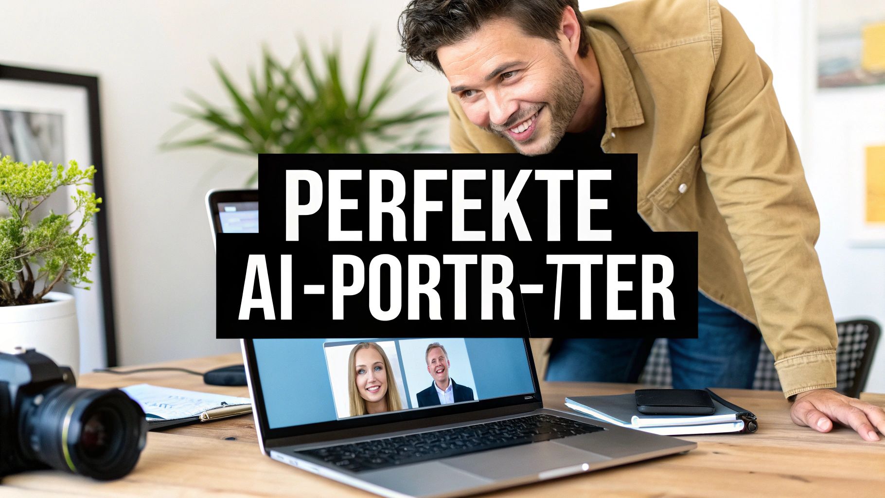 How to create stunning ai headshots with CVBilleder.dk