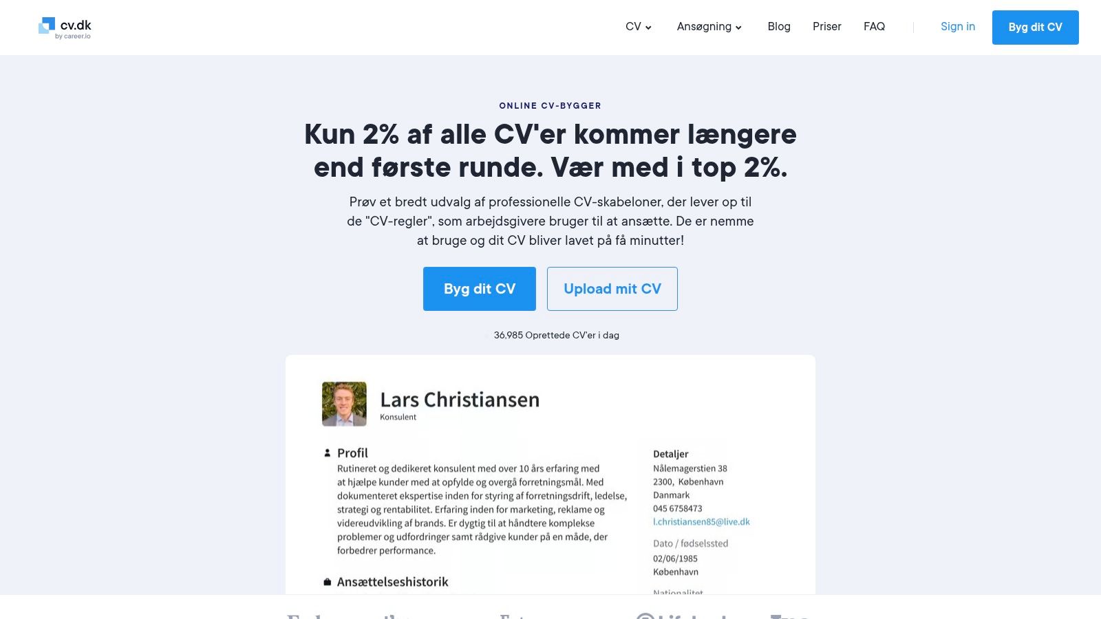 CV.dk