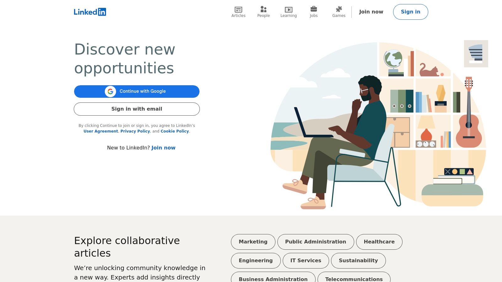 LinkedIn CV-bygger