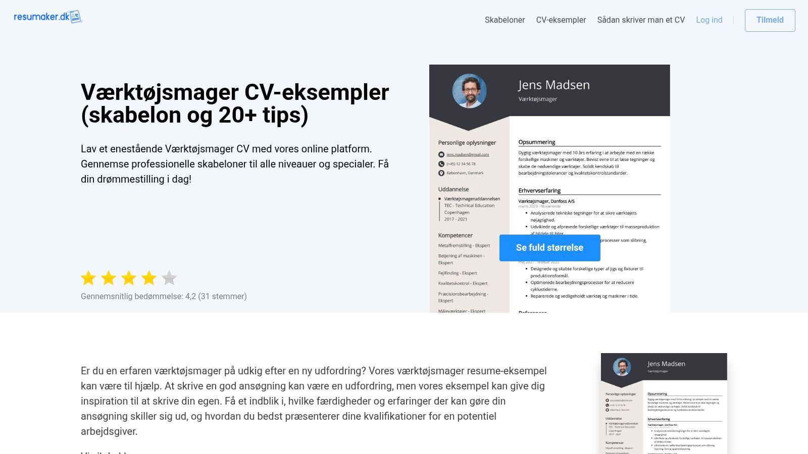 Resumaker.dk