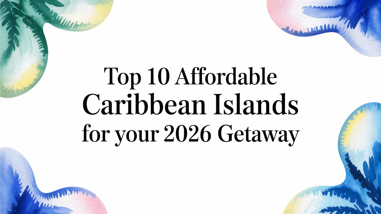 Top 10 Affordable Caribbean Islands for Your 2026 Getaway