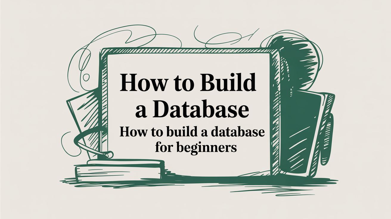 How to Build a Database: how to build a database for beginners