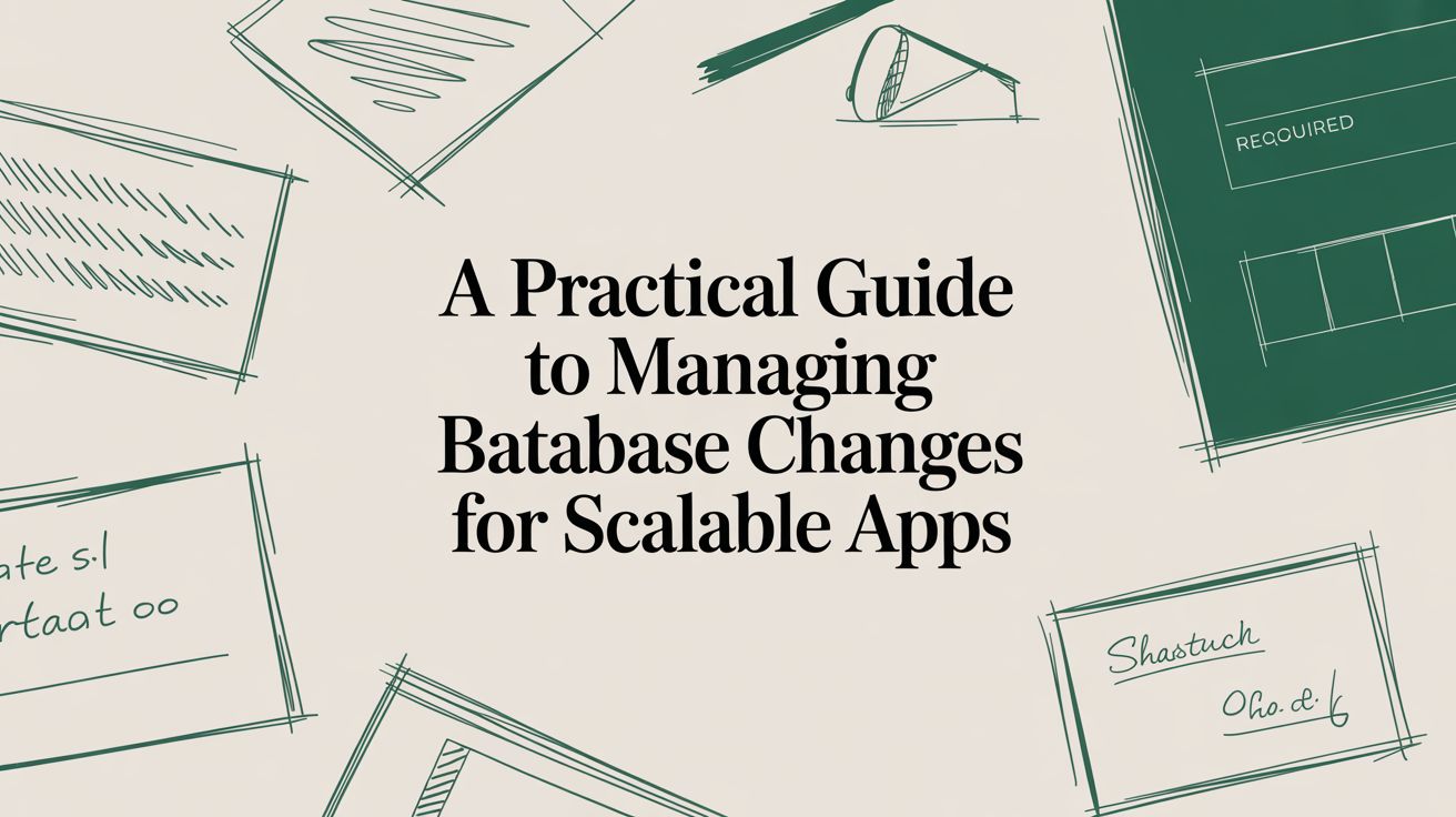 A Practical Guide to Managing Database Changes for Scalable Apps