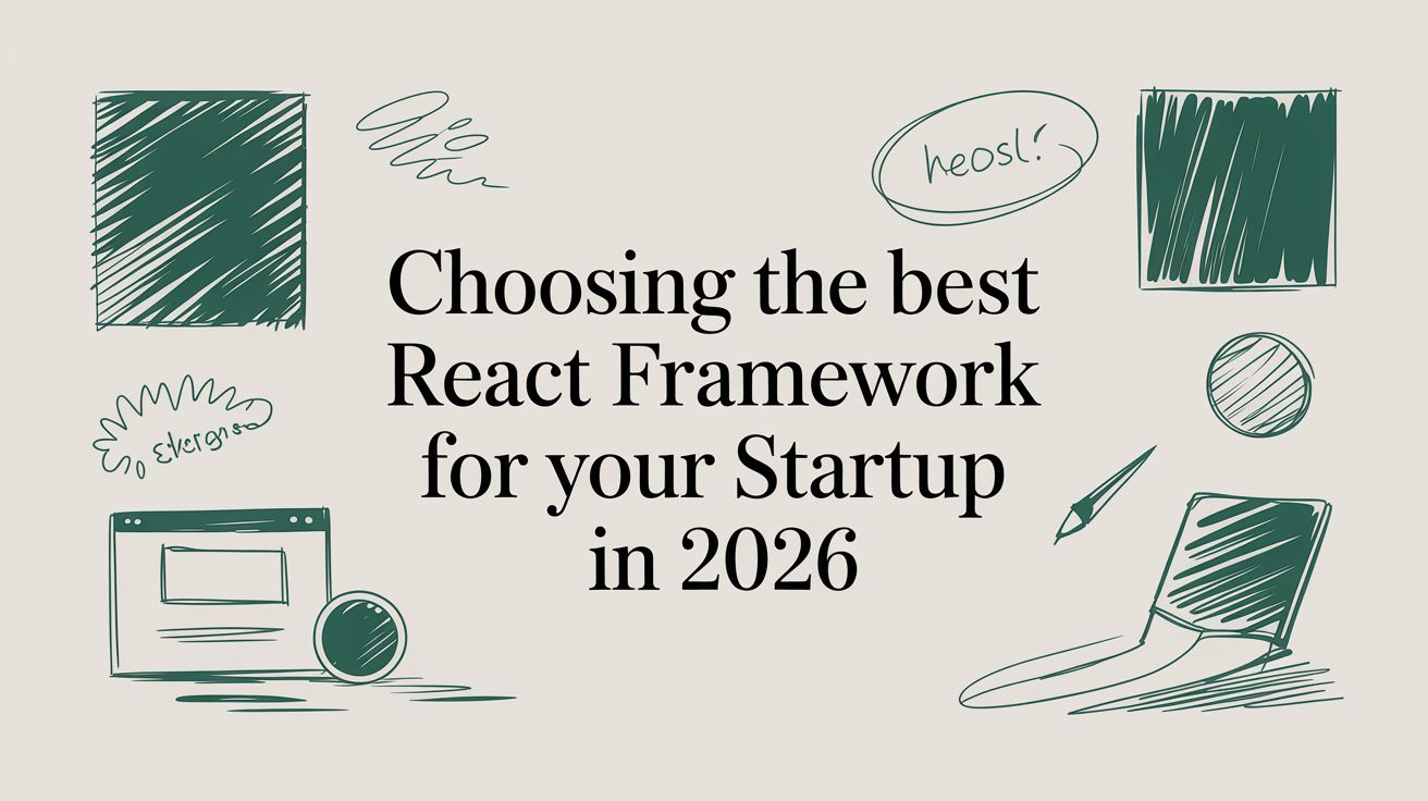 Choosing the Best React Framework for Your Startup in 2026