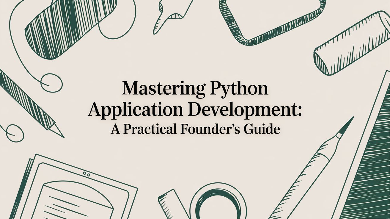 Mastering python application development: A Practical Founder's Guide