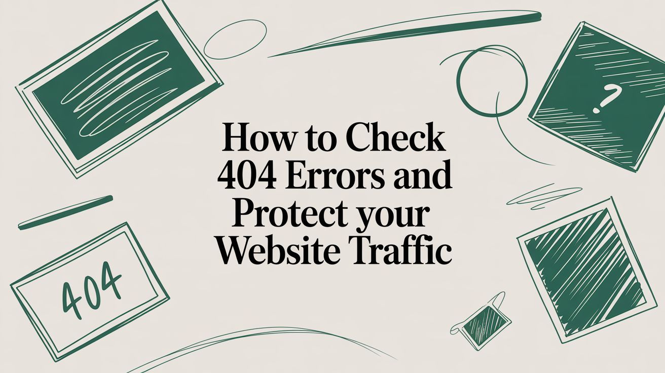 How to Check 404 Errors and Protect Your Website Traffic