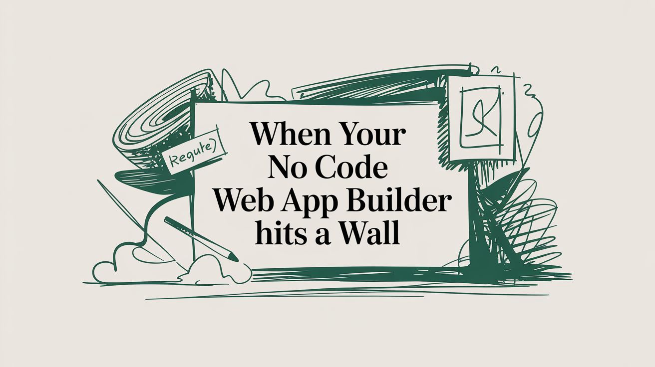 When Your No Code Web App Builder Hits a Wall