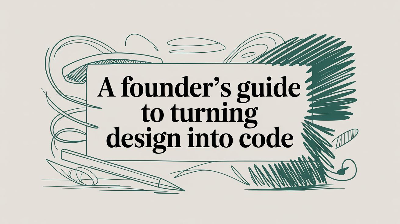 A Founder's Guide to Turning Design Into Code