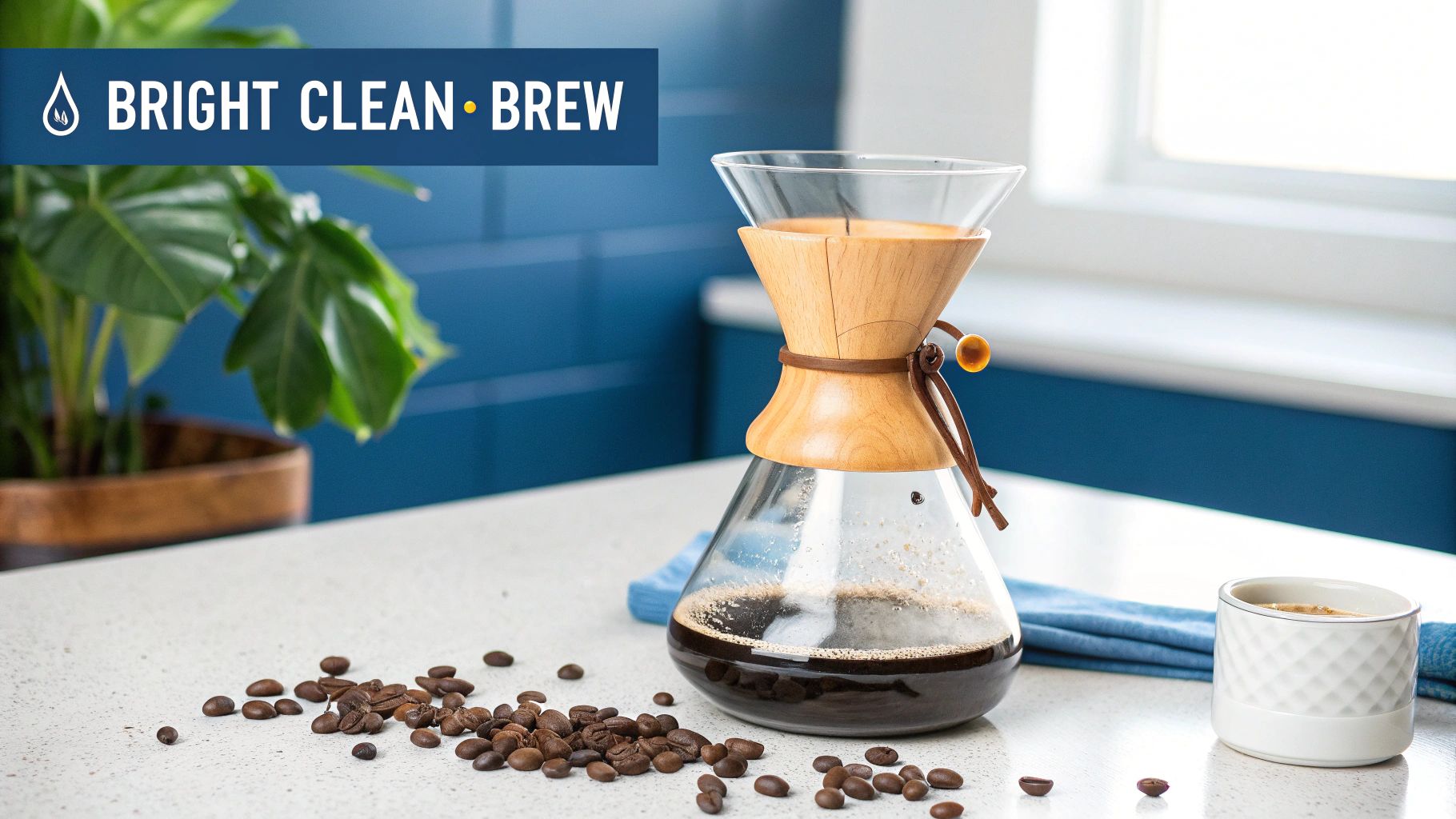 Chemex coffee maker and accessories