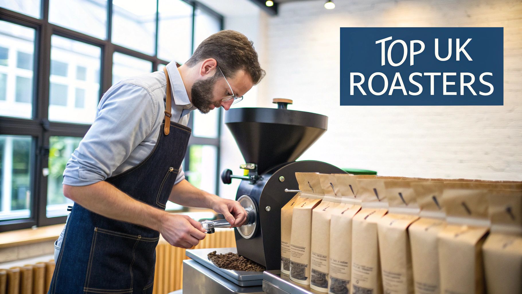 A barista expertly pouring steamed milk into a cup of freshly brewed organic coffee, creating latte art.