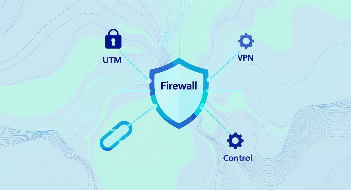 Infographic about best firewall for small business