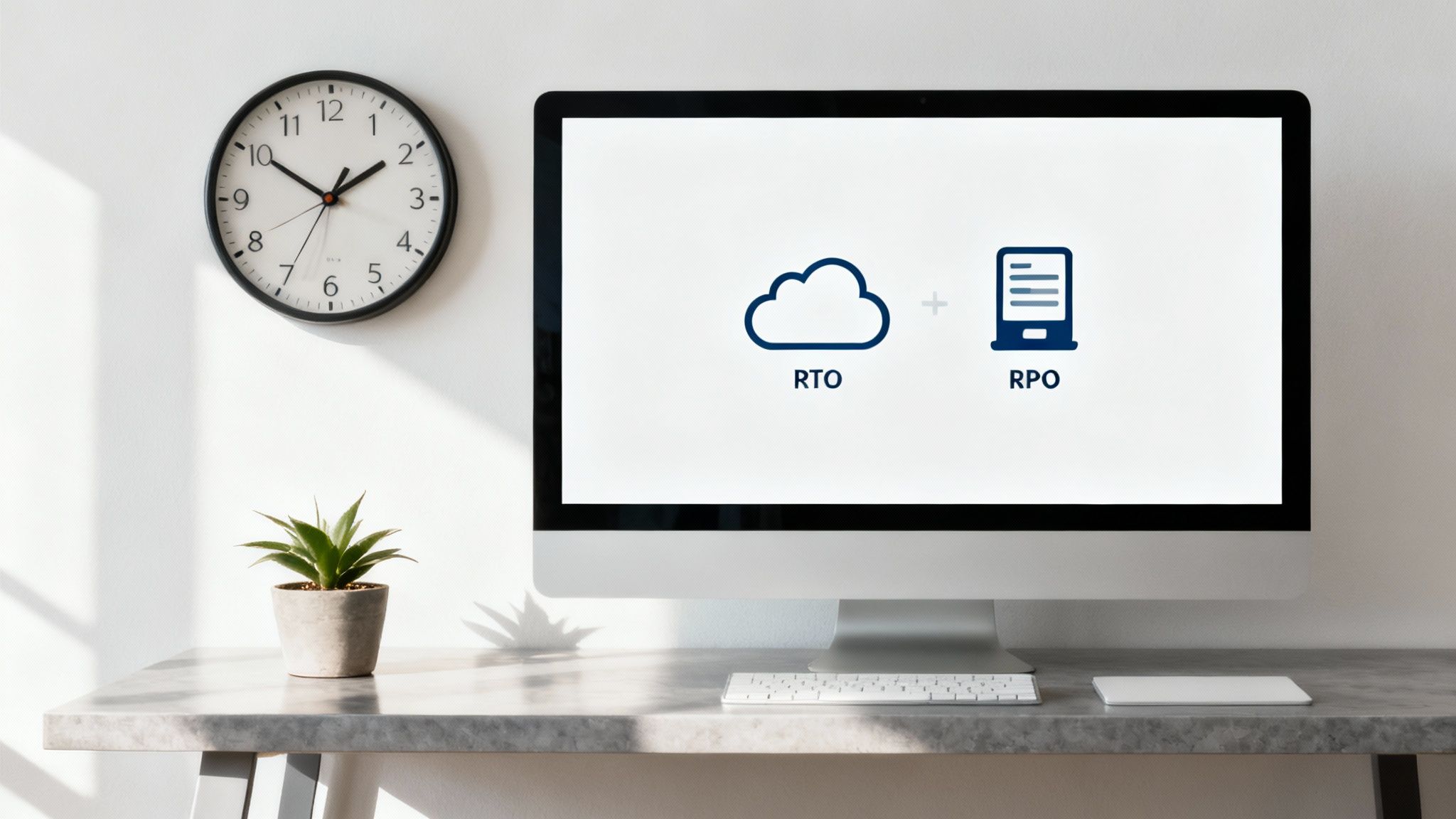 A person at a desk with charts and graphs, planning a business strategy