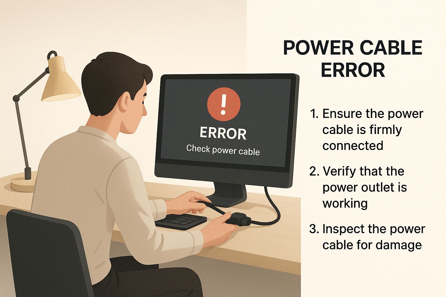Infographic about computer repair services near me