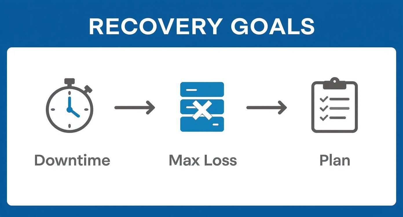 Infographic about small business disaster recovery plan