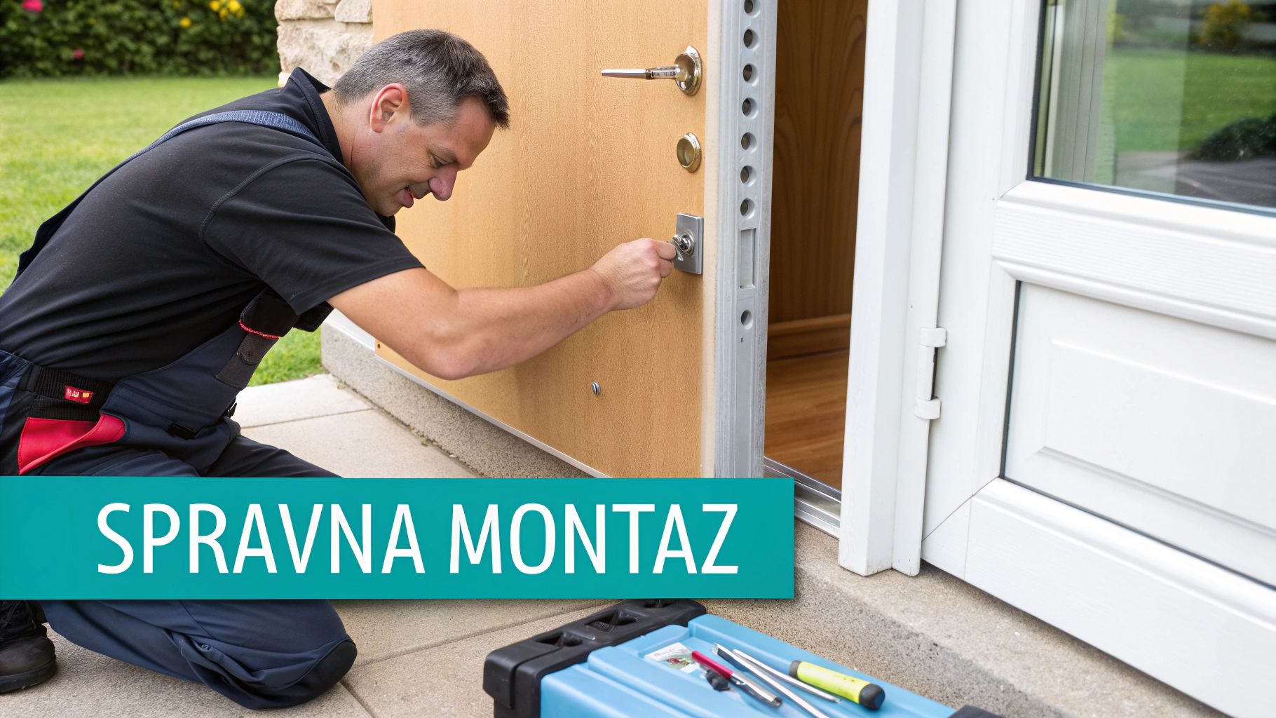 Profesionálna montáž vchodových dverí