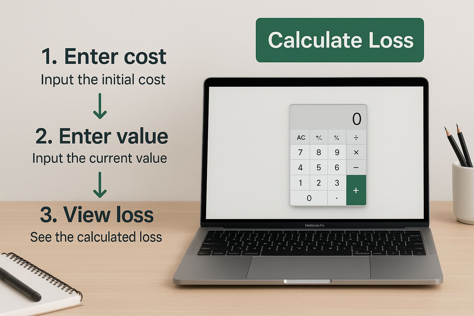 Infographic about diminished value calculator