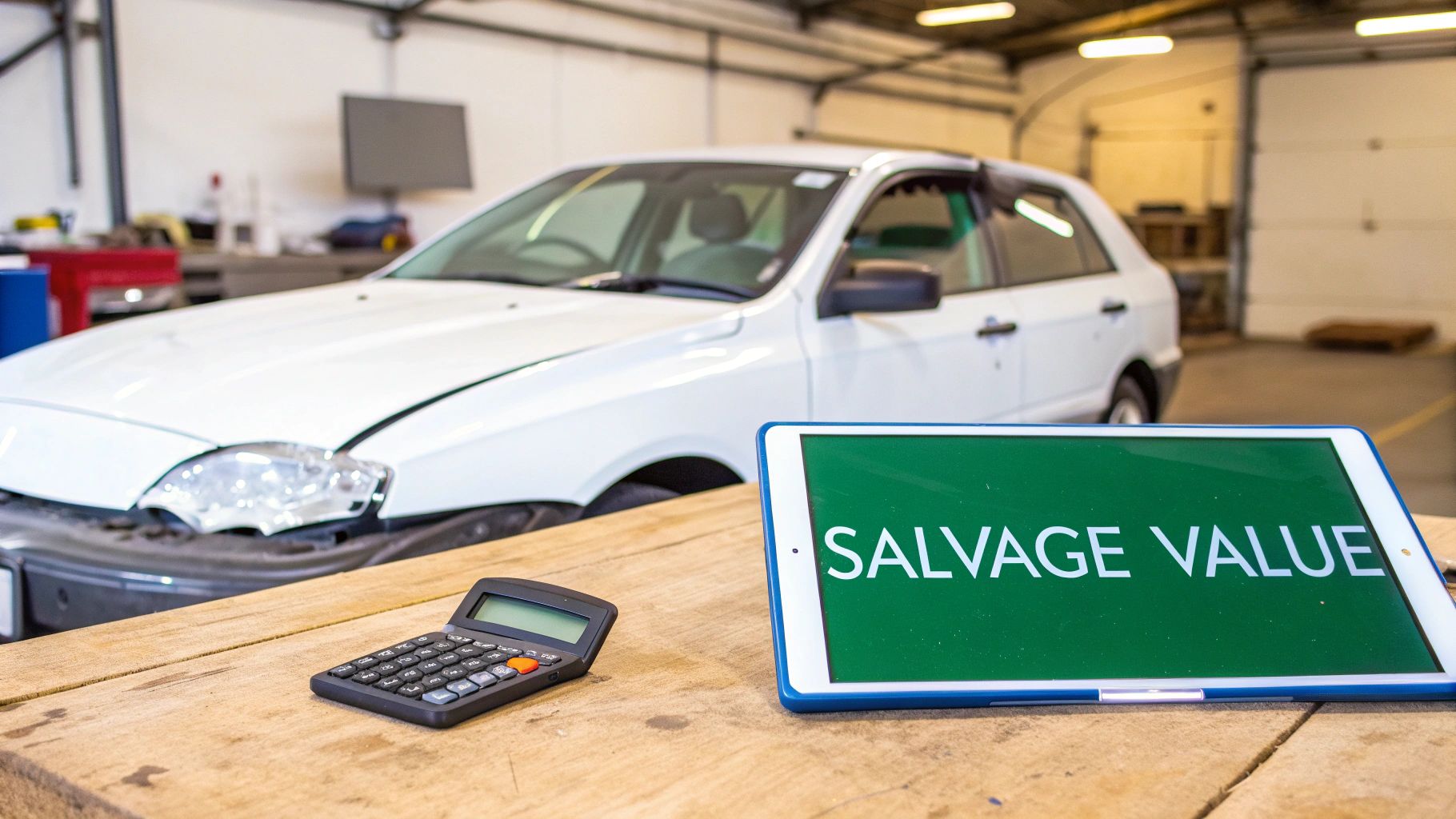 Car salvage calculation