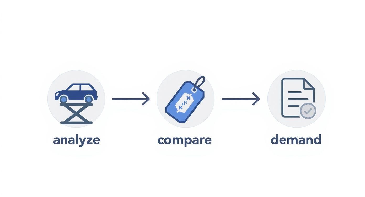 Infographic about diminished value claim