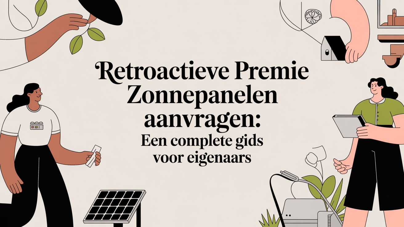 Retroactieve premie zonnepanelen aanvragen: een complete gids voor eigenaars