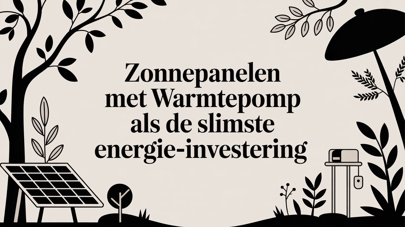 Zonnepanelen met warmtepomp als de slimste energie-investering
