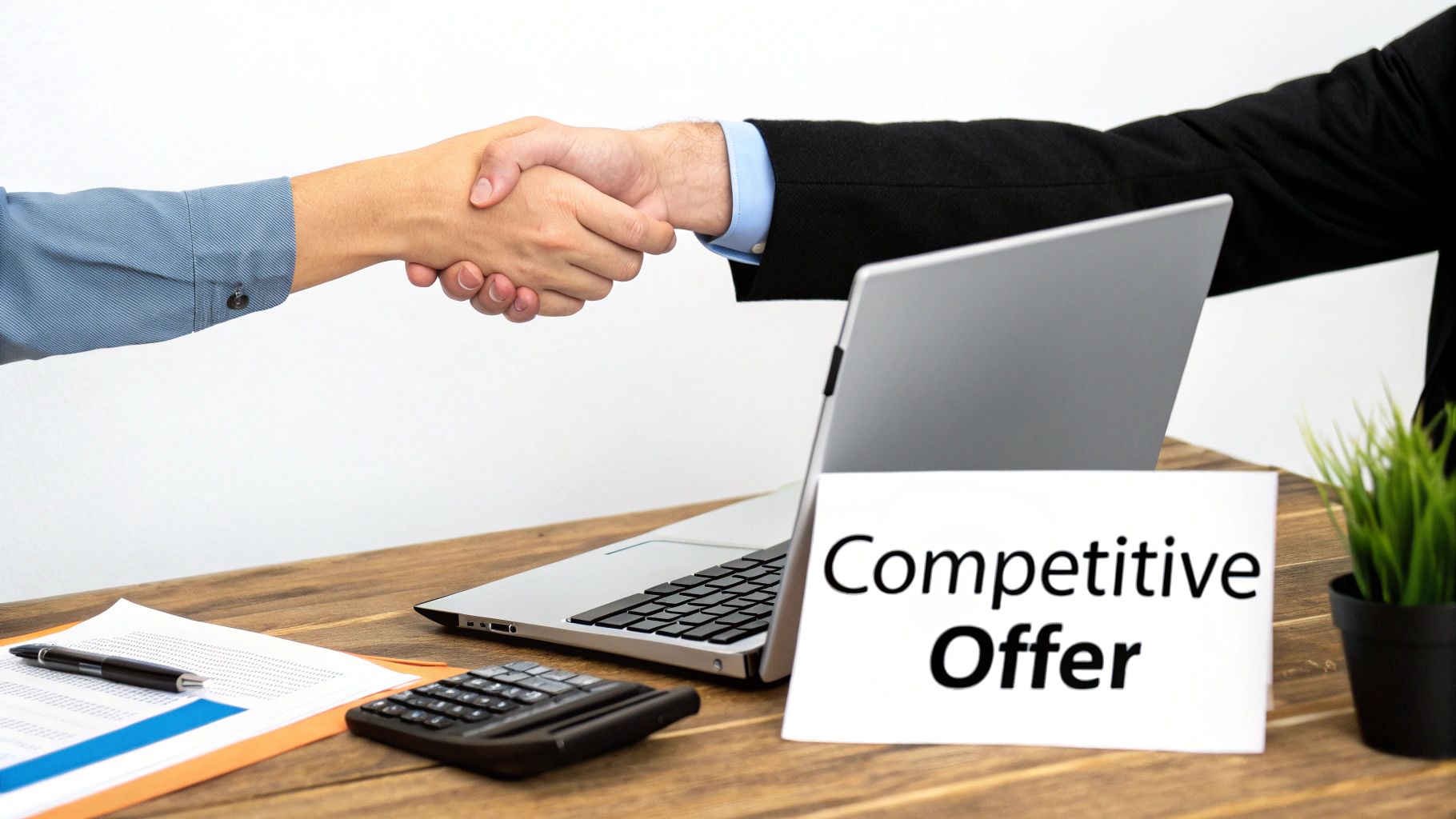 A bar chart and various financial symbols on a screen, representing salary and compensation data.