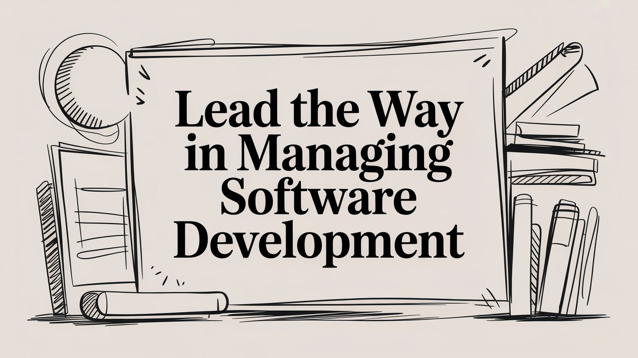 Lead the Way in managing software development