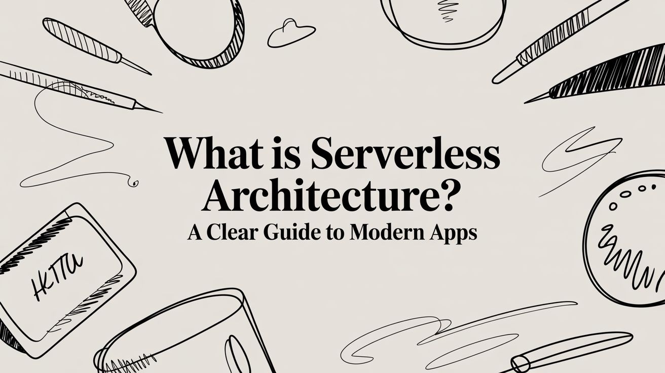 What is serverless architecture? A Clear Guide to Modern Apps