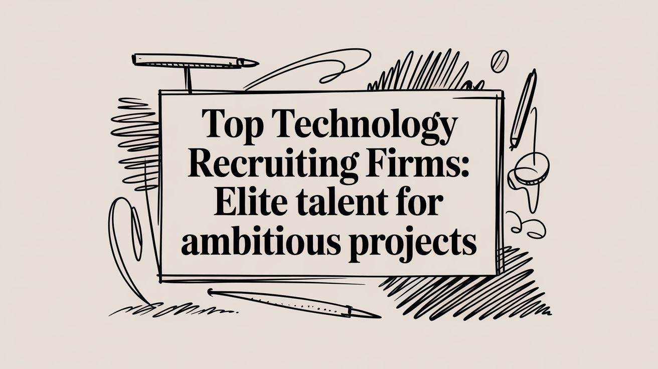 Top technology recruiting firms: Elite talent for ambitious projects