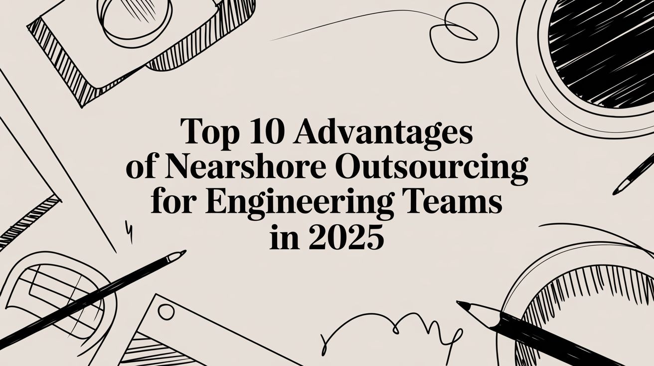 Top 10 Advantages of Nearshore Outsourcing for Engineering Teams in 2025