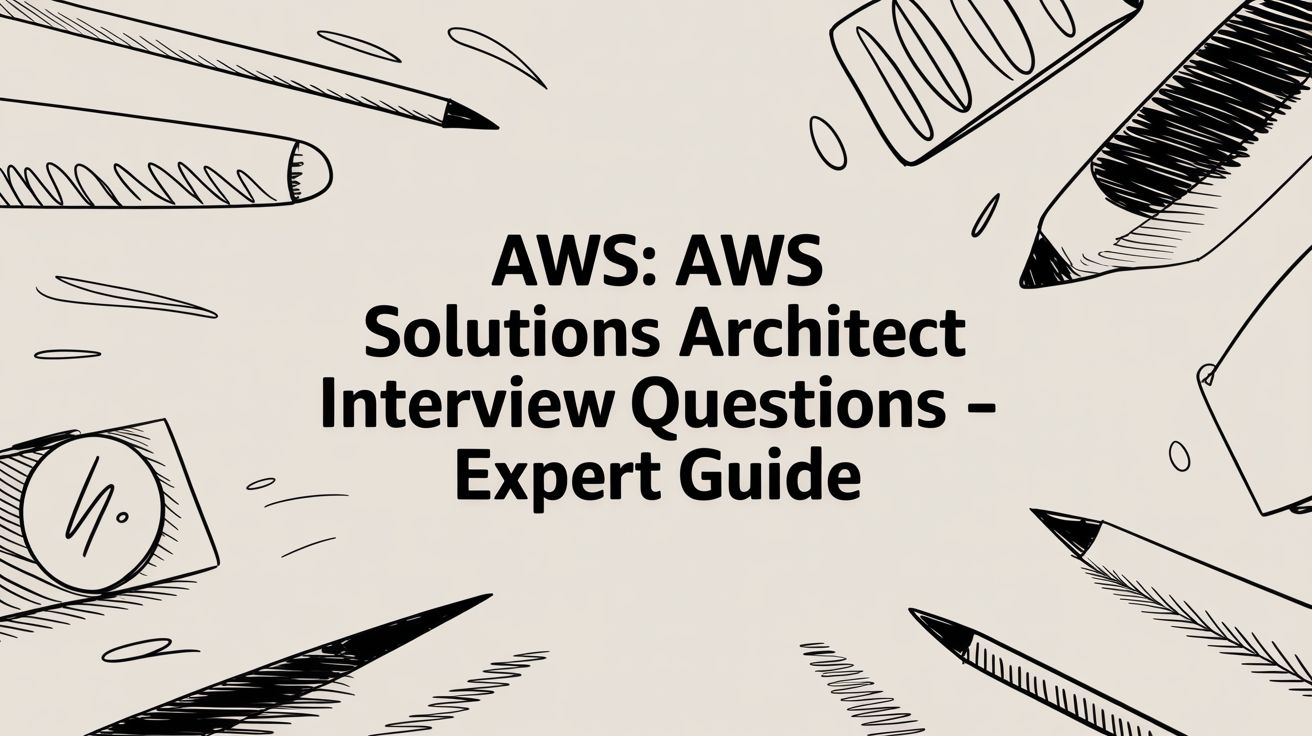 Aws: aws solutions architect interview questions - Expert Guide