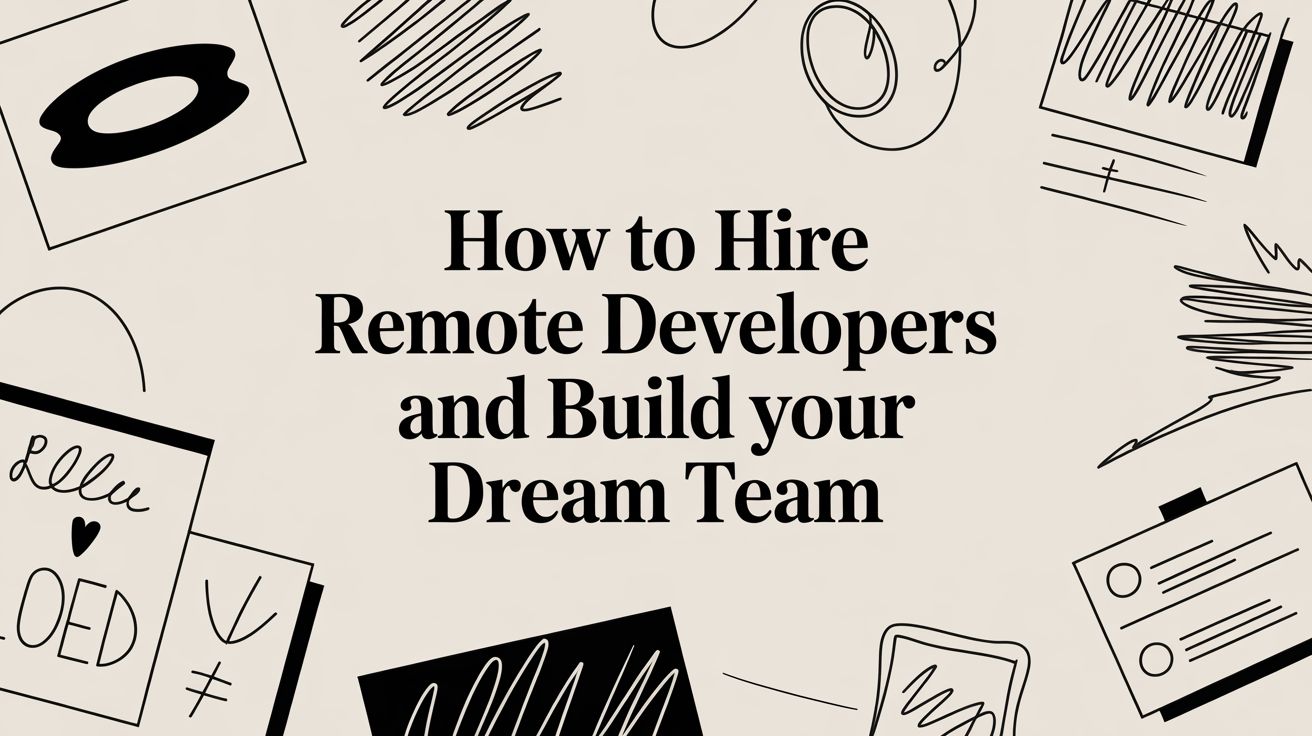 How to Hire Remote Developers and Build Your Dream Team