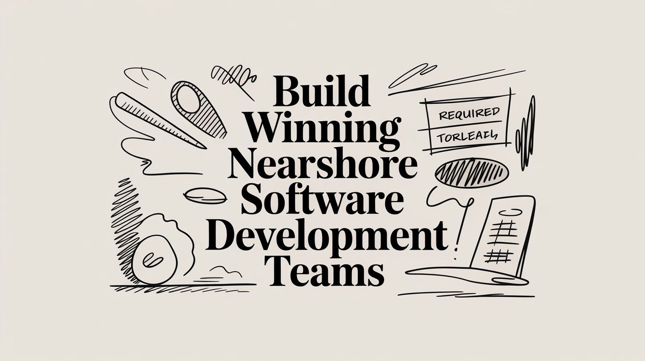 Build Winning Nearshore Software Development Teams