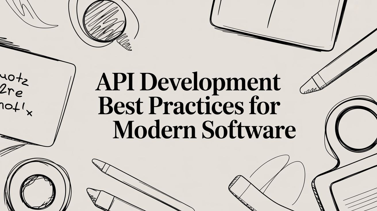 API Development Best Practices for Modern Software