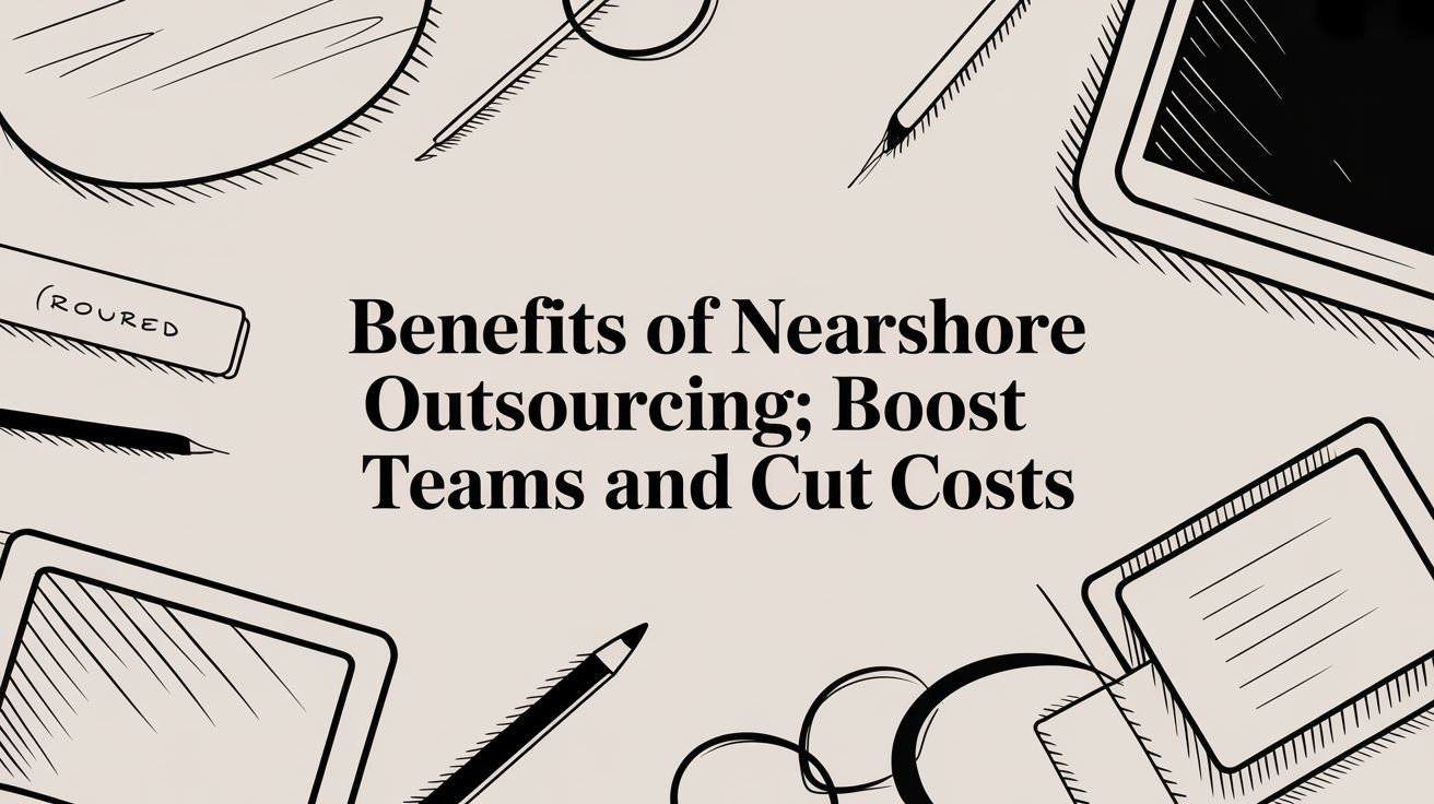 Benefits of Nearshore Outsourcing: Boost Teams and Cut Costs