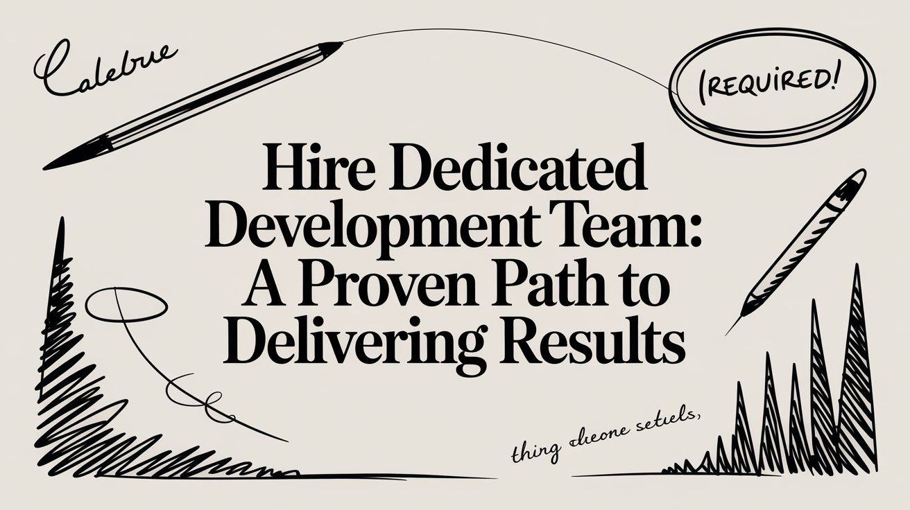 Hire dedicated development team: A proven path to delivering results