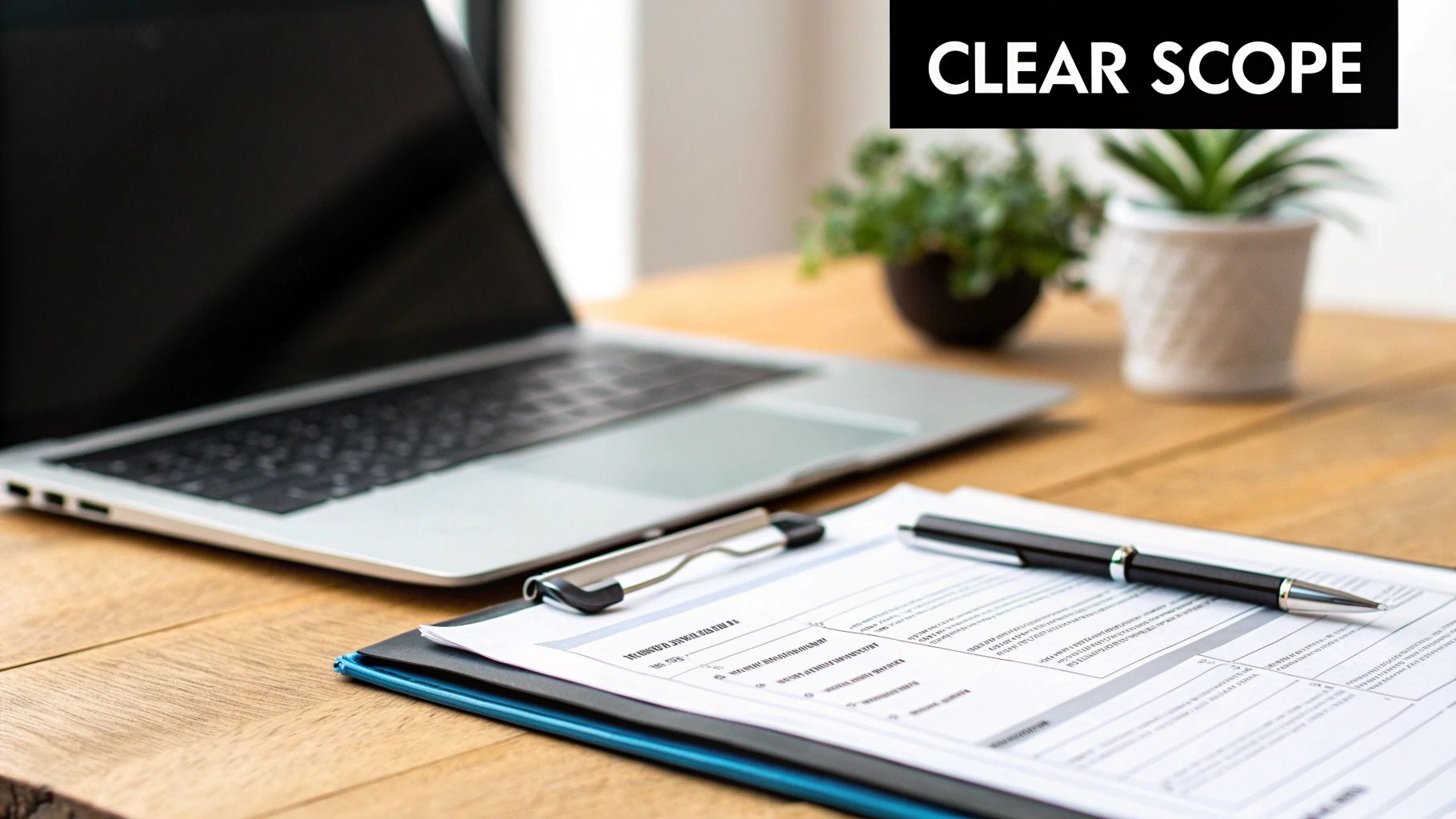 Define Clear Scope and Requirements