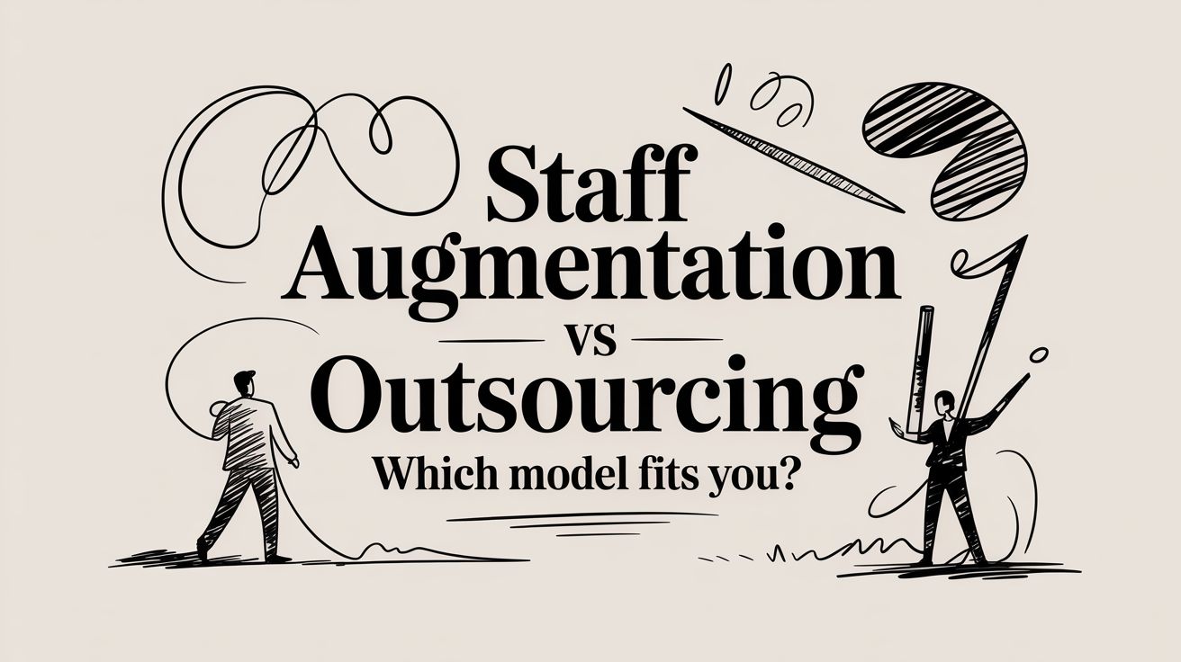 Staff augmentation vs outsourcing: which model fits you?