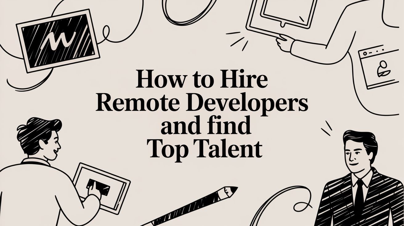 How to Hire Remote Developers and Find Top Talent