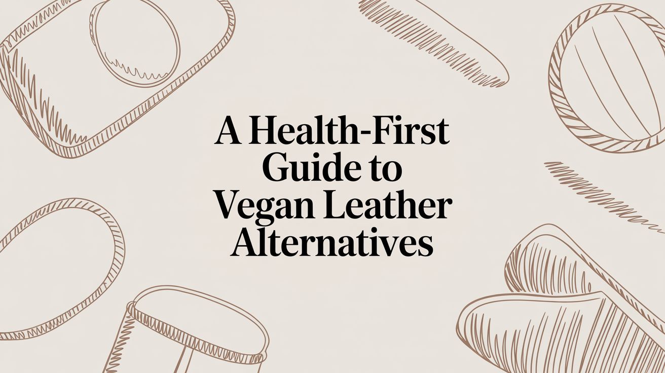 A Health-First Guide to Vegan Leather Alternatives
