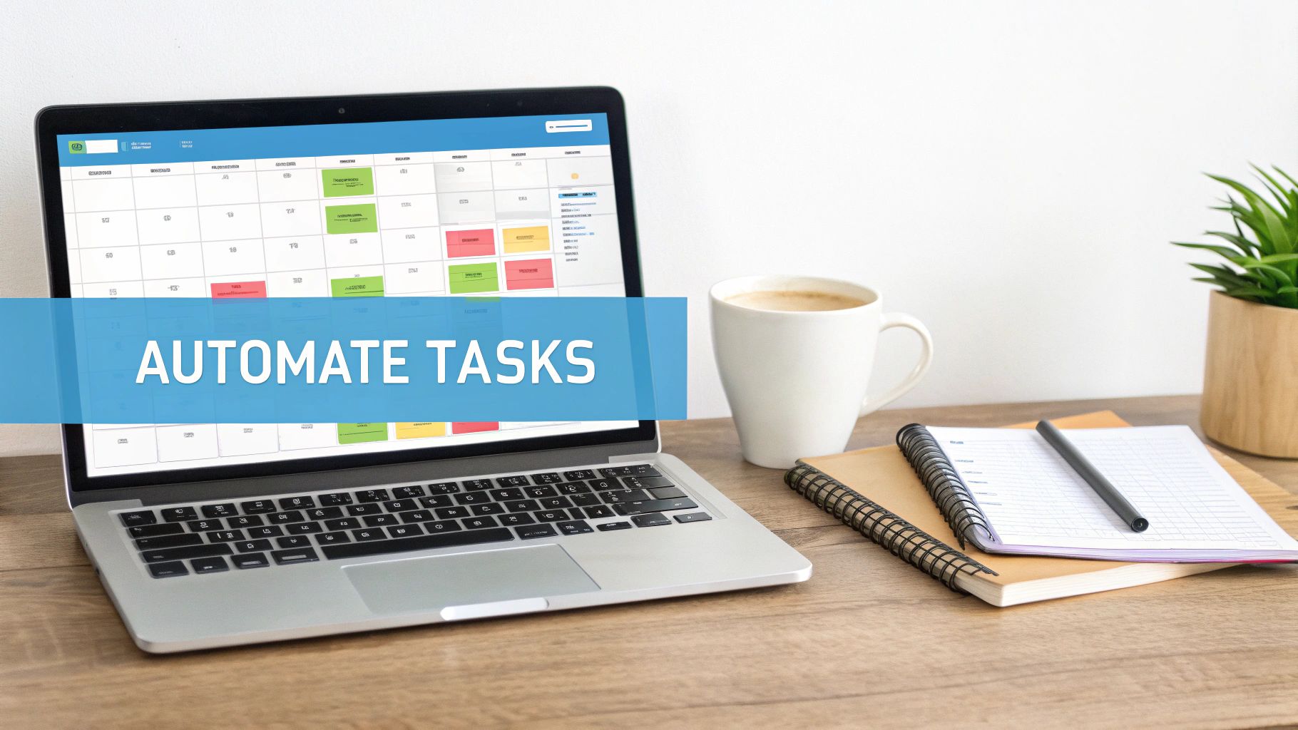 A robot arm interacting with a digital interface, symbolizing RPA