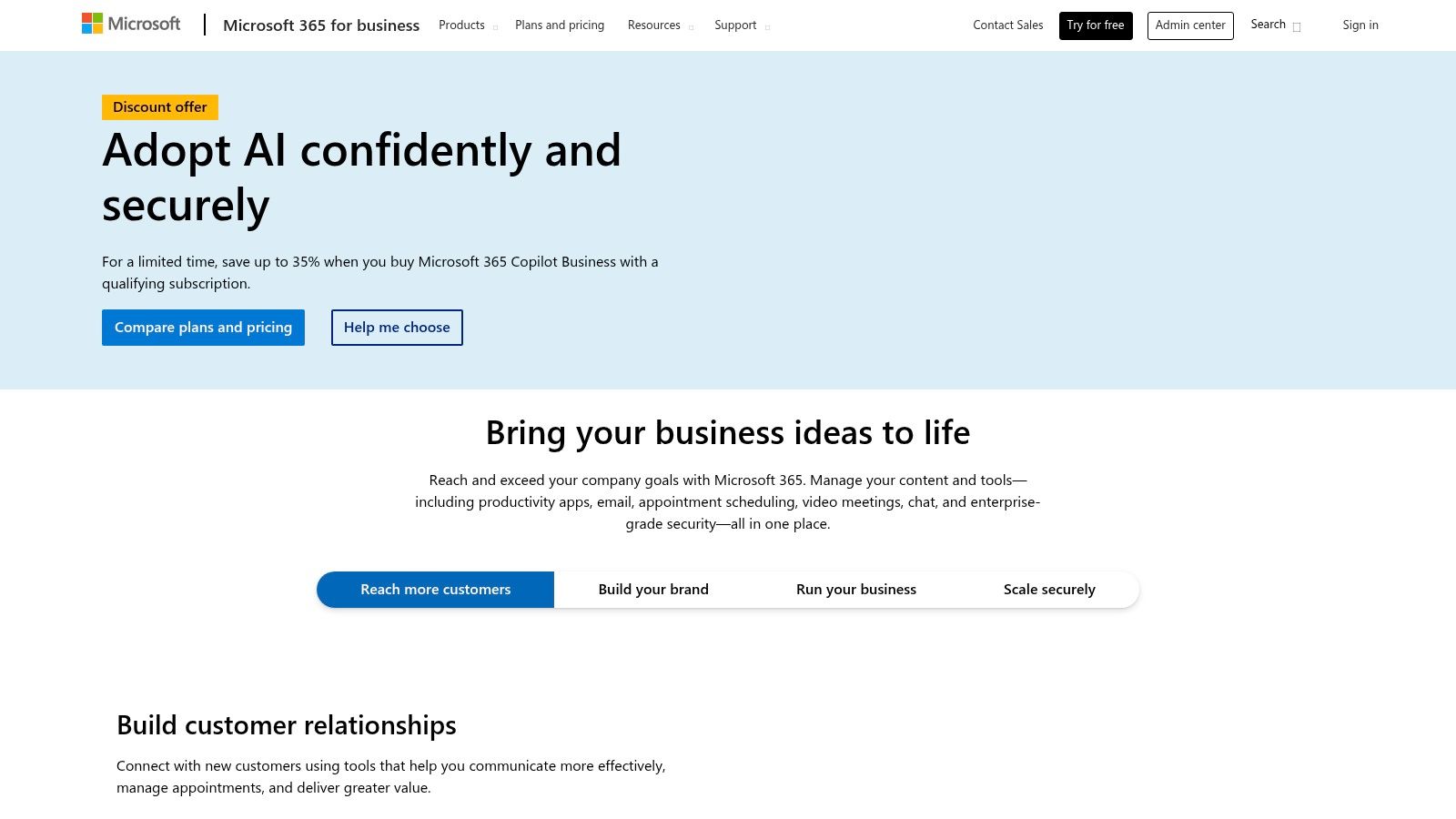 Microsoft 365 (Business plans)
